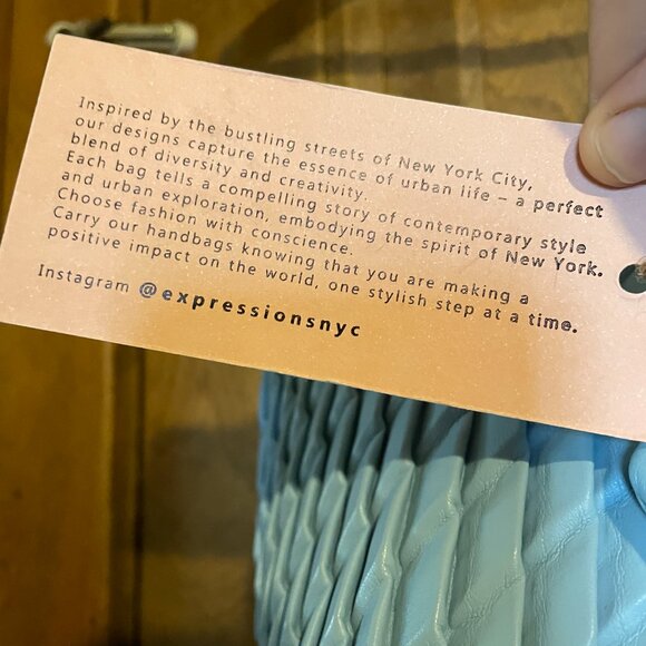 Rare EXPRESSIONS Eco Crossbody Tote Bag w/ Clutch & Ronni Nicole MIDI Dress! - Picture 9 of 16